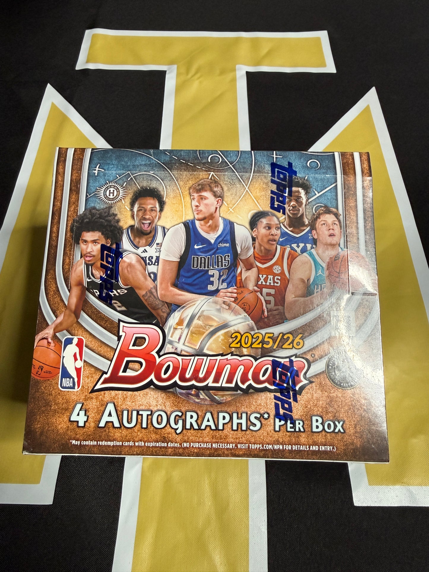 2025/26 Bowman Basketball Jumbo Hobby Box (1 Avail)
