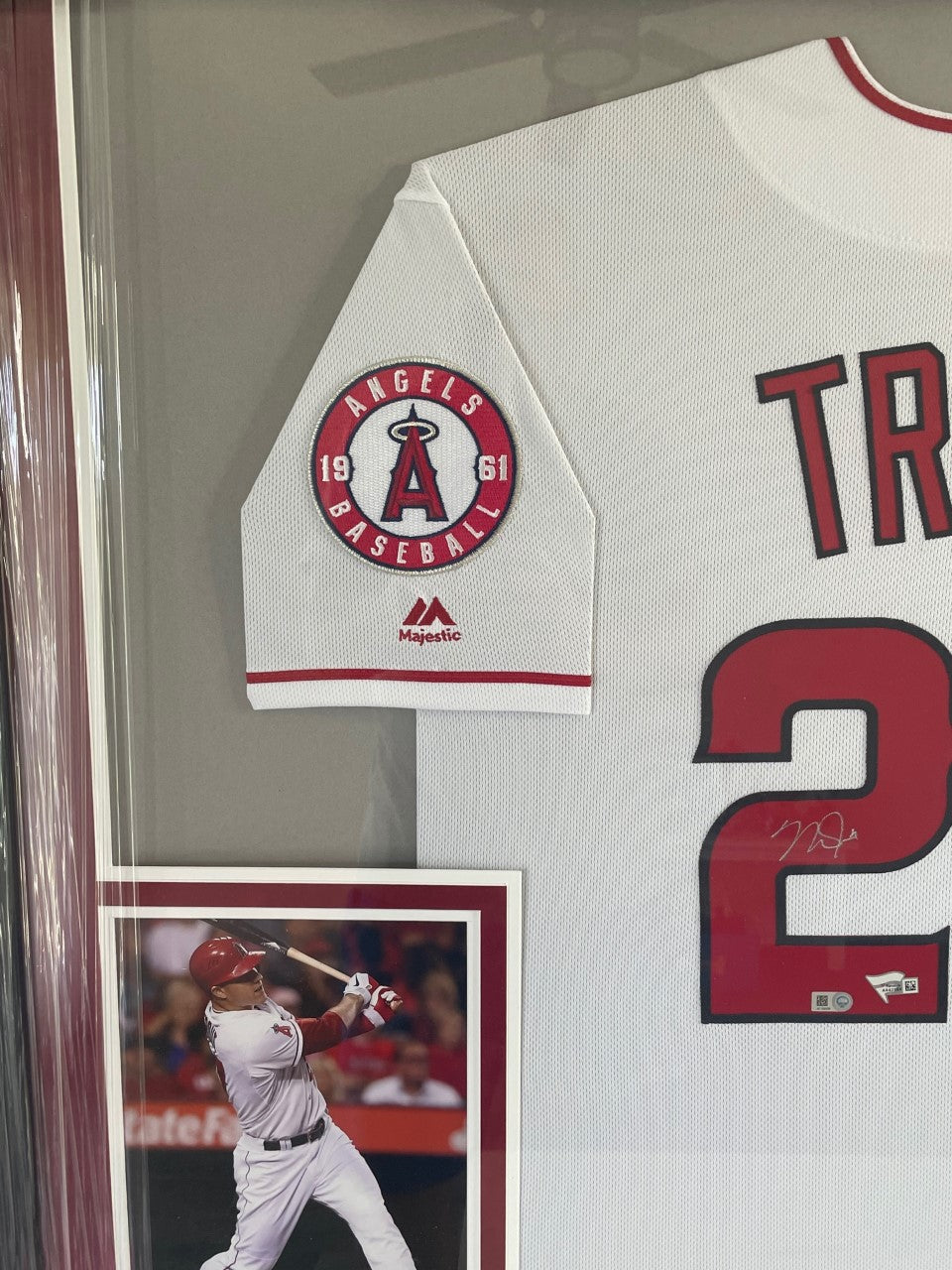 Mike Trout Autographed Los Angeles Angels Authentic NWT Majestic Flex Base  Jersey MLB - Got Memorabilia