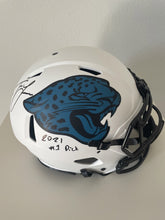 Load image into Gallery viewer, Trevor Lawrence Autographed Riddell Lunar Eclipse Authentic Jaguars Helmet LE-16 (Fanatics)
